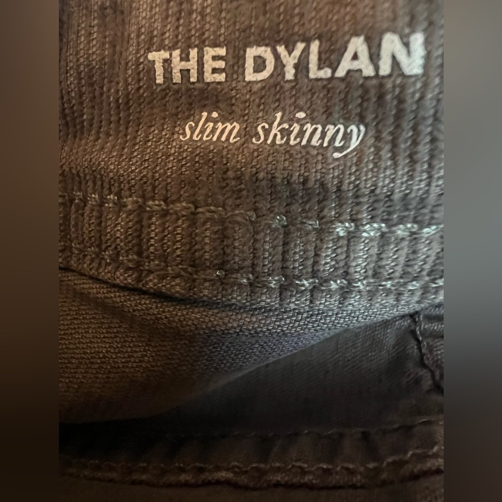 VG CORDUROY DYLAN SLIM SKINNY GRAY PANTS NEW WITH TAGS 29 - Picture 8 of 13